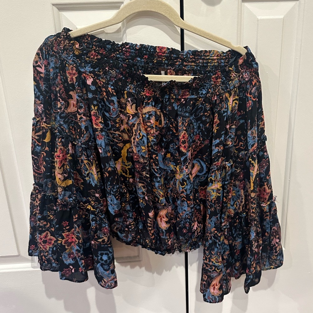 Free people off the shoulder top